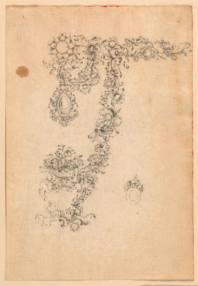 Design for Necklace and Earring by Unknown